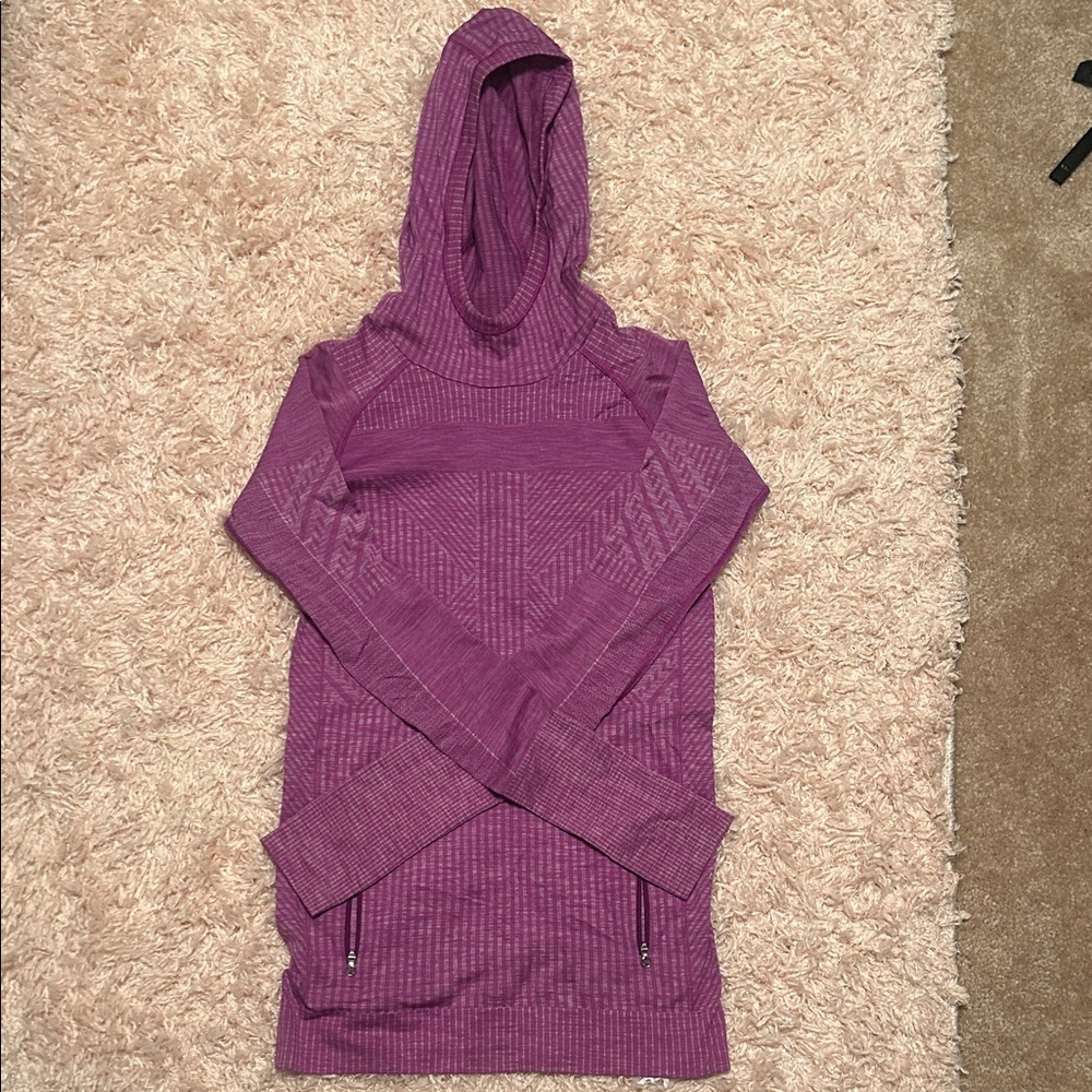 Lululemon Purple Hooded Sweater